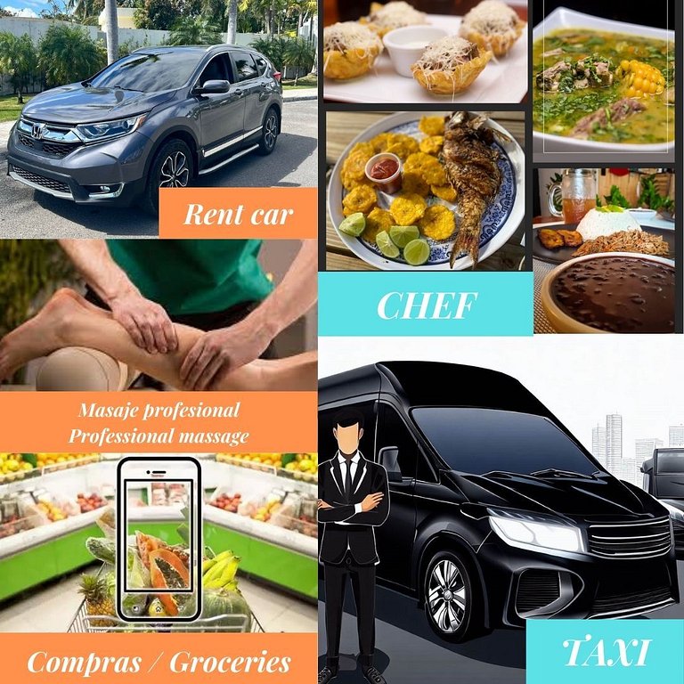 Studio, coworking area, gym, padel and restaurant