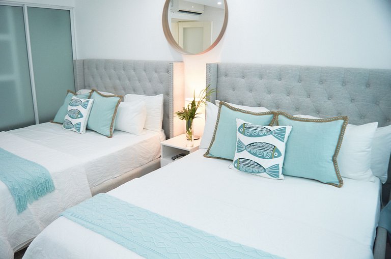 Estilo Marino y Confort en Bávaro con Beach Club