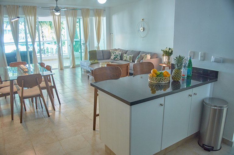 Elegant & Cozy Stay in Bávaro with Beach Club