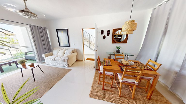 Apartamento en Residencial con Playa.