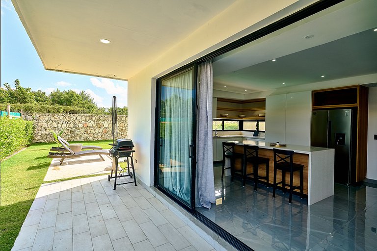 Villa de Lujo, Piscina Privada y BBQ en Vista Cana