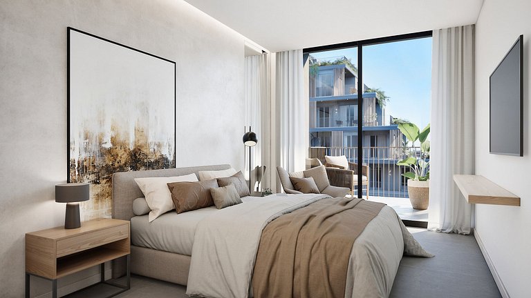 Apartamentos de Alta Rentabilidad en Playa Privada