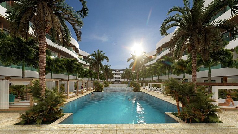 Residencial con Playa Privada.