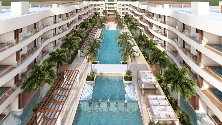 Residencial con Playa Privada.