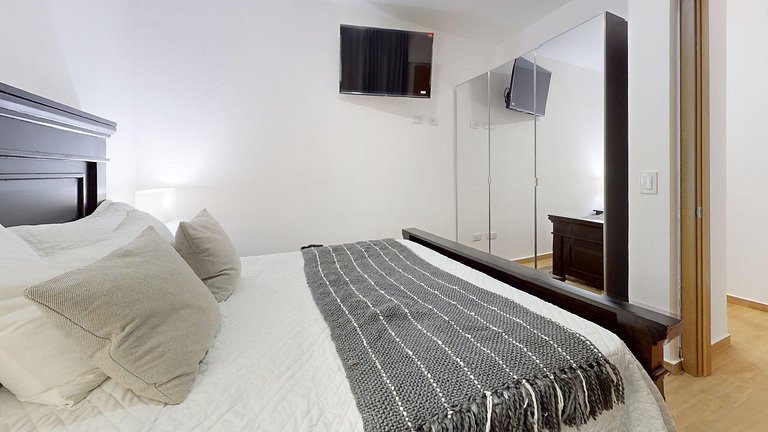 Apartamento moderno ideal para trabajo y descanso