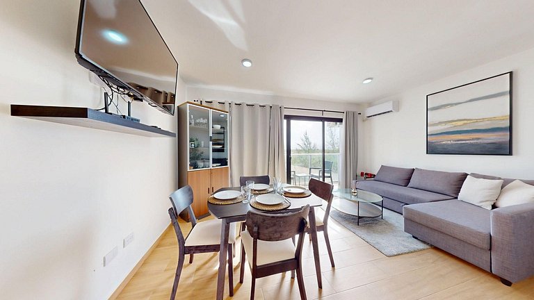 Apartamento moderno ideal para trabajo y descanso