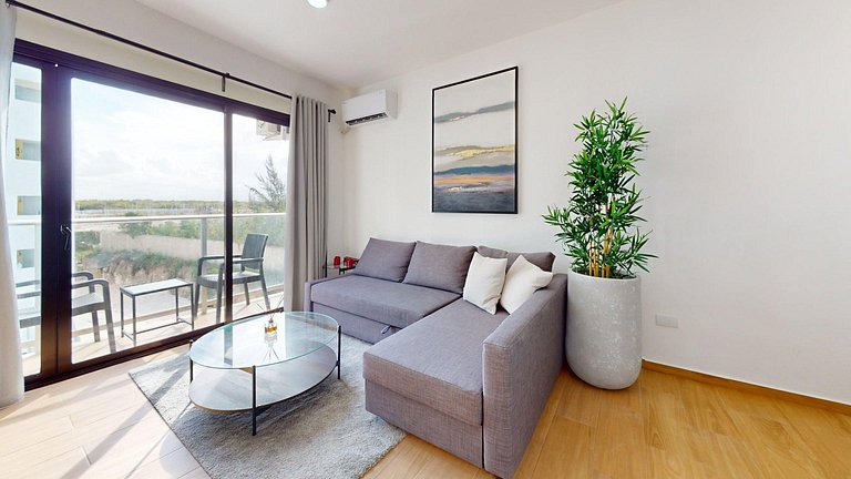 Apartamento moderno ideal para trabajo y descanso