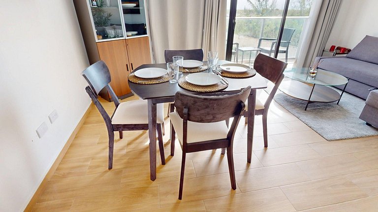 Apartamento moderno ideal para trabajo y descanso
