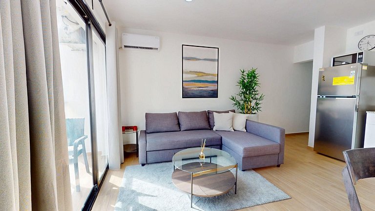 Apartamento moderno ideal para trabajo y descanso