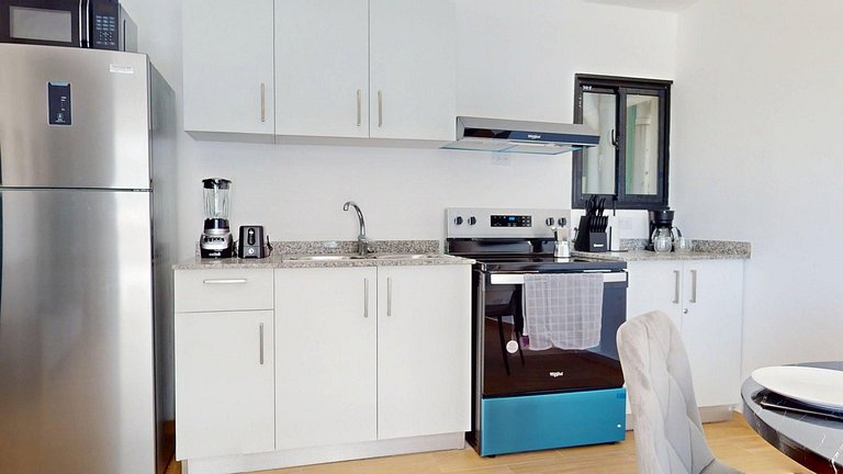 Apartamento moderno ideal para trabajo y descanso