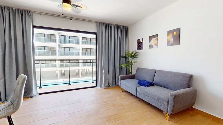 Apartamento moderno ideal para trabajo y descanso