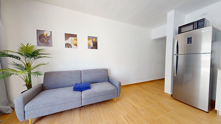 Apartamento moderno ideal para trabajo y descanso