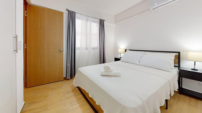 Apartamento moderno ideal para trabajo y descanso