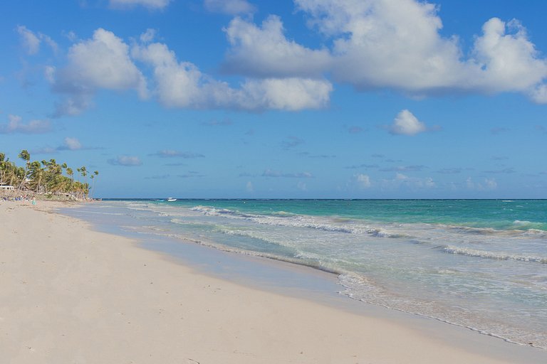 Apartment with beach shuttle and private pool