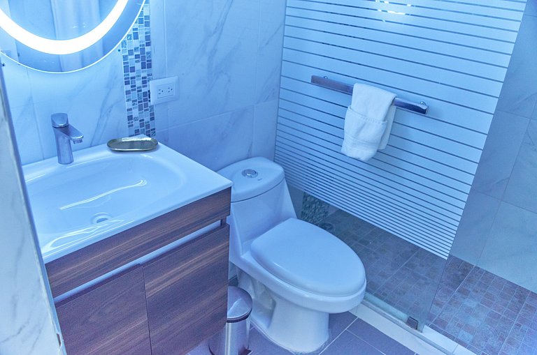 Sleeps 6, steps from the beach and with a pool