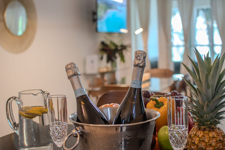 Apto para 6 personas, a 2 min de la playa.