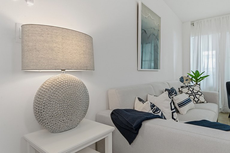 Sleeps 6, steps from the beach and with a pool