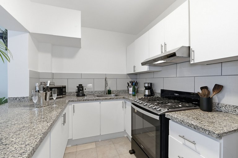 6 huespedes a pasos de playa y con piscina