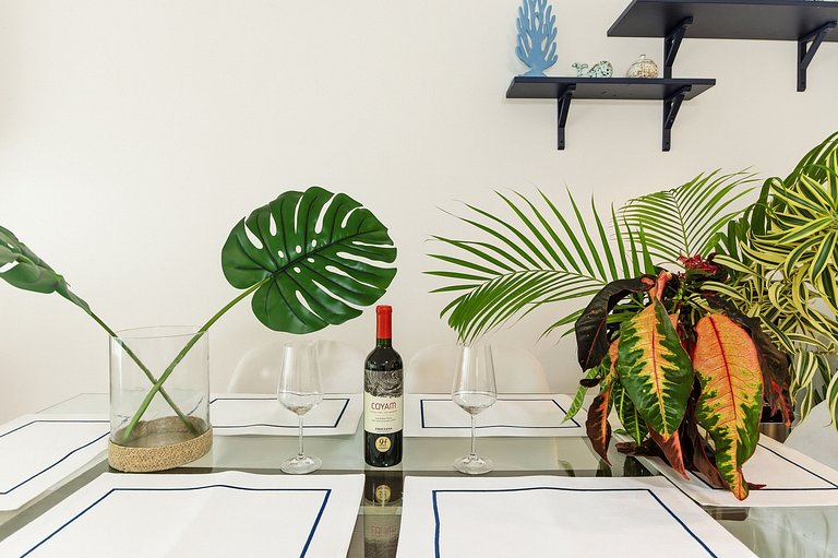 6 huespedes a pasos de playa y con piscina