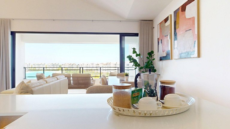 Penthouse Crystal Lagoon View 3BR Punta Cana