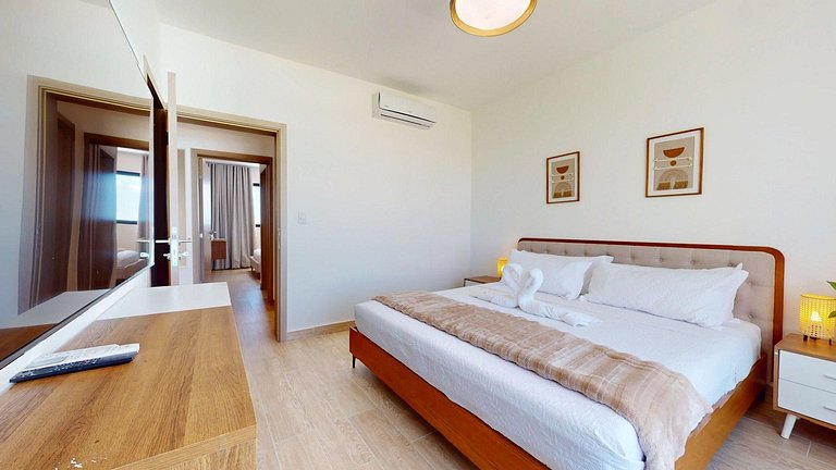Penthouse 3BR Frente a Laguna Privada Bavaro