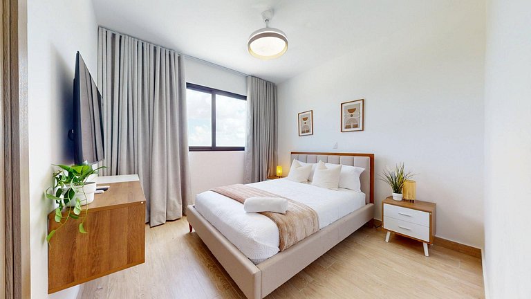 Penthouse 3BR Frente a Laguna Privada Bavaro