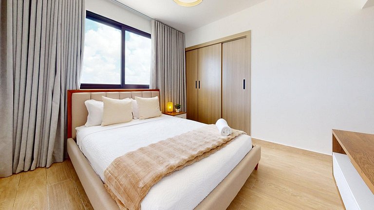 Penthouse 3BR Frente a Laguna Privada Bavaro