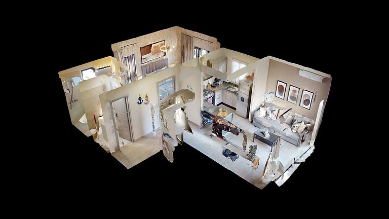Apartamento con gymnasio, piscina, parque infantil