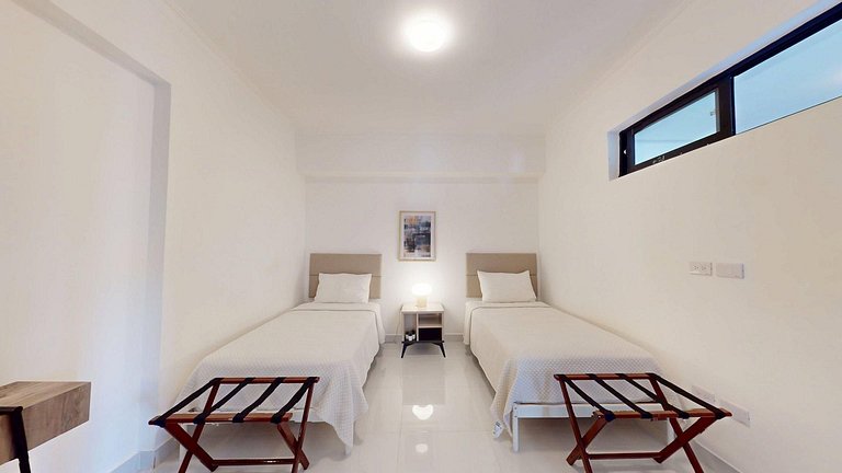 2BR piscina gym seguridad Villa Bavaro Punta Cana