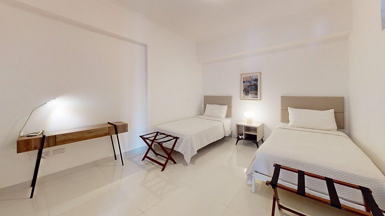 2BR piscina gym seguridad Villa Bavaro Punta Cana