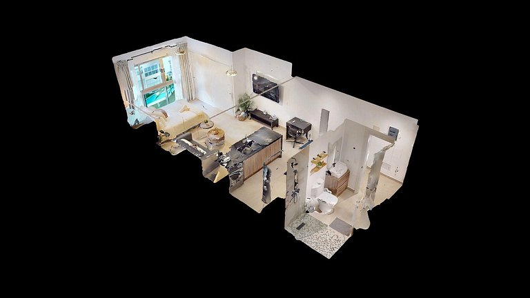 Cozy studio steps from Coco Bongo, Downtown